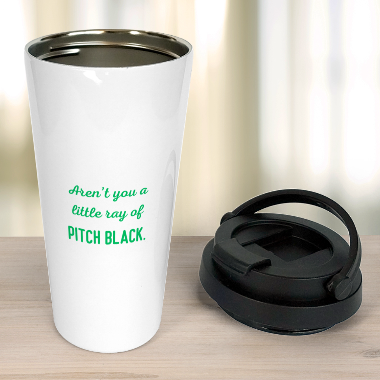 Pitch black - Travel Mug