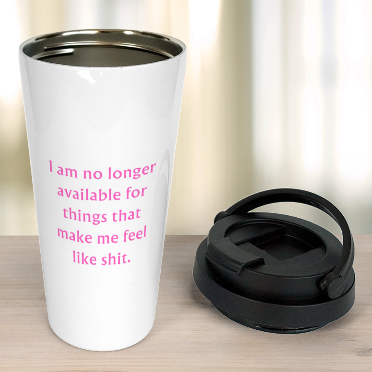 I am no longer available - Travel Mug