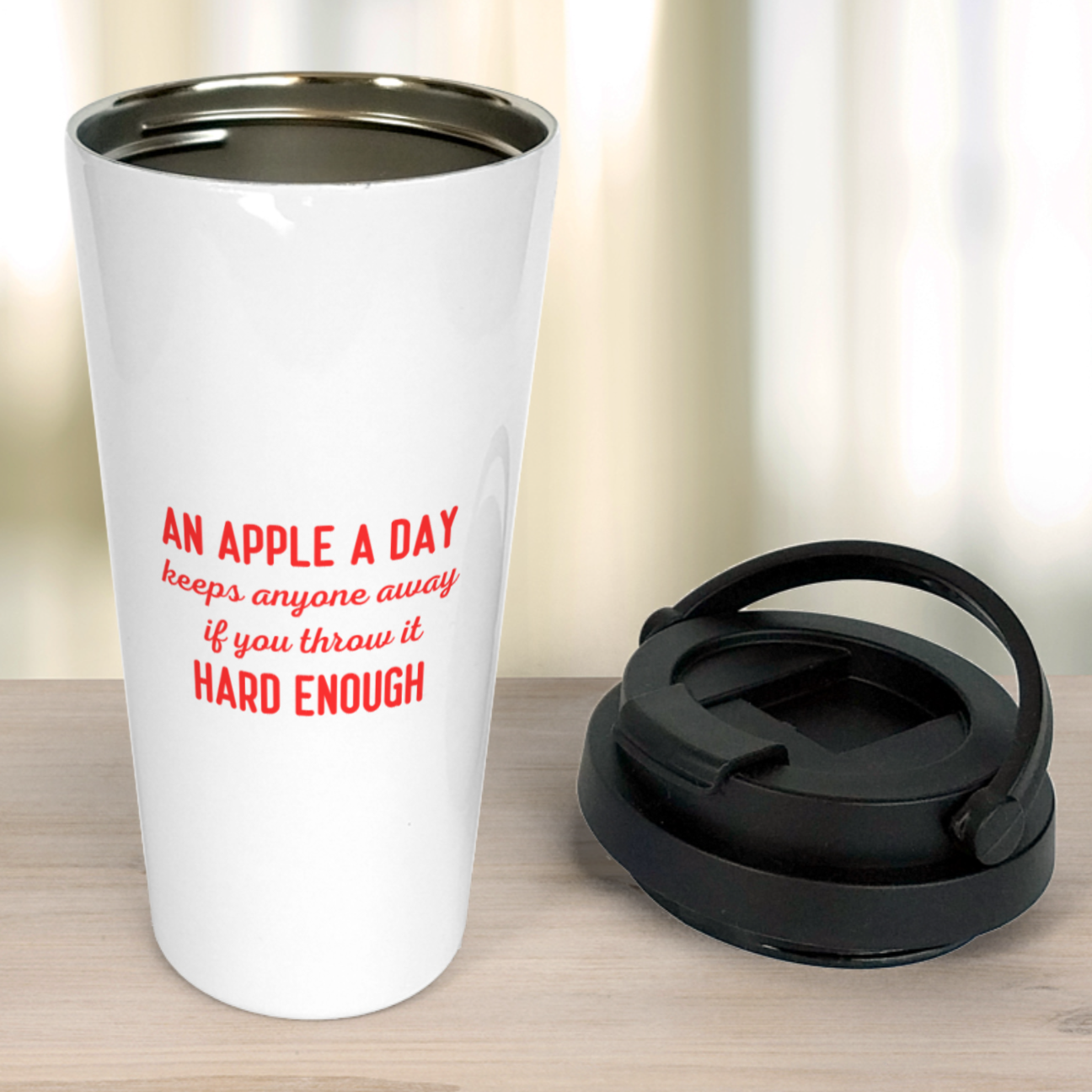 An apple a day - Travel Mug