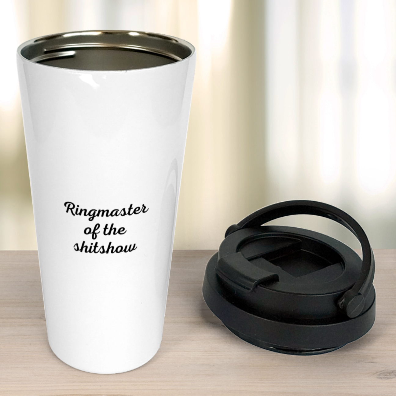 Ringmaster of the shitshow - Travel Mug