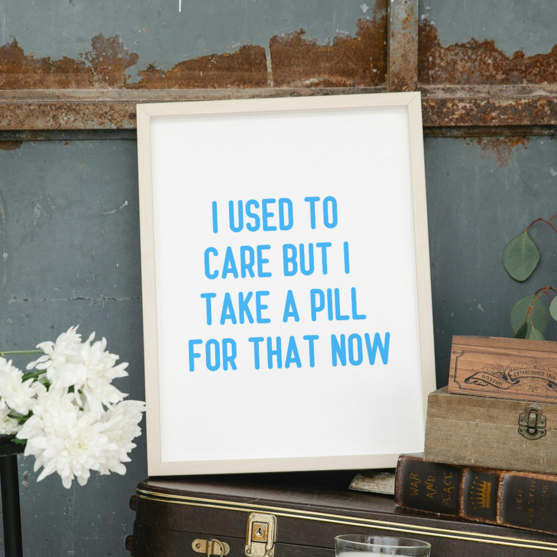 Used to care